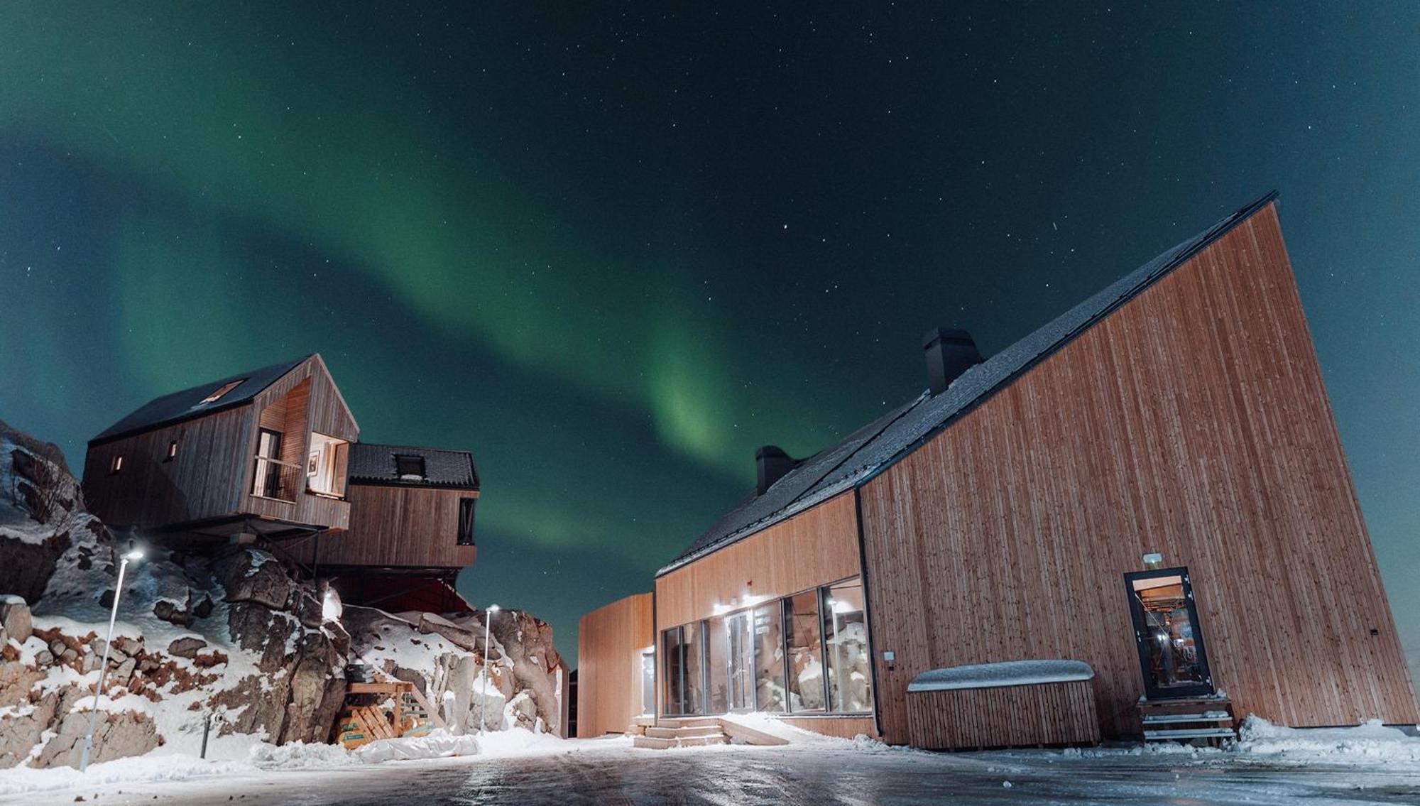 Hattvika Lodge Ballstad Exterior photo